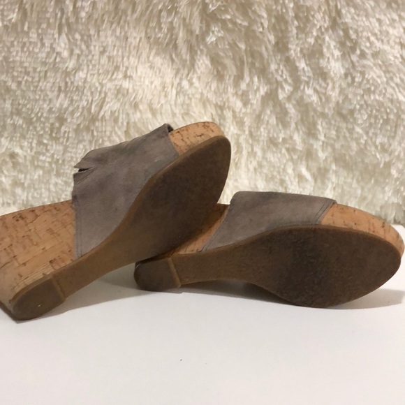 Nine West Grey Wedges - Picture 4 of 7